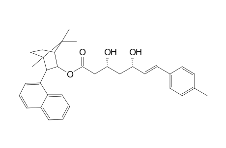 (E)-(3R,5S)-3,5-Dihydroxy-7-p-tolyl-hept-6-enoic acid-4,7,7-trimethyl-3-naphthalen-1-yl-bicyclo[2.2.1]hept-2-yl ester