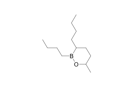 1,2-Oxaborinane, 2,3-dibutyl-6-methyl-
