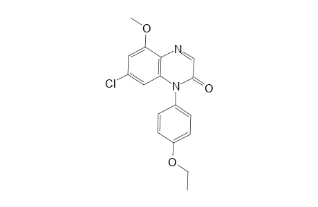 7-Chloro-1-(4-ethoxyphenyl)-5-methoxyquinoxalin-2(1H)-one
