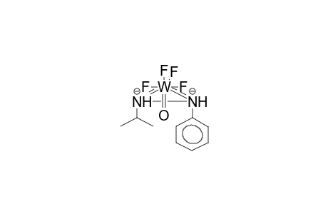 TETRAFLUOROOXOTUNGSTENE-N-ISOPROPYL-N'-PHENYLHYDRAZINE COMPLEX DIANION