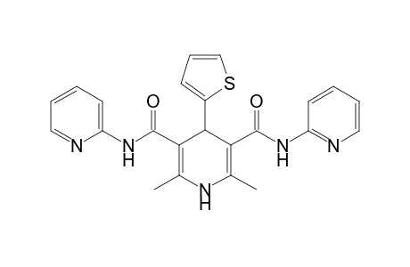 4-(2-Thienyl)-2,6-dimethyl-3,5-bis-N-(pyridin-2-yl)-carbamoyl-1,4-dihydropyridine