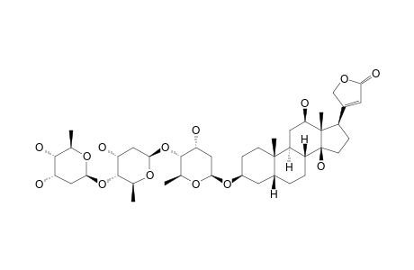 DIGOXIN,(3-BETA-O-TRI-BETA-D-DIGITOXOSID,5-BETA-H,12-BETA-OH)