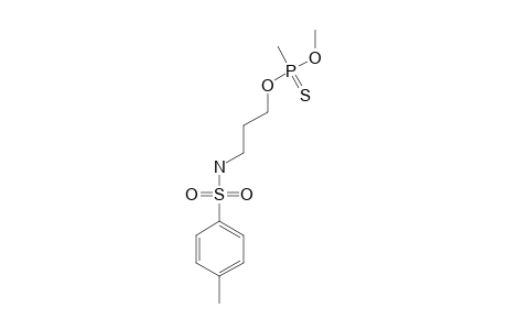N-[3-(methoxy-methyl-thiophosphoryl)oxypropyl]-4-methyl-benzenesulfonamide