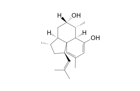(1R,3S,3aR,5S,6R,6aR)-3,6,9-trimethyl-1-(2-methylprop-1-enyl)-1,2,3,3a,4,5,6,6a-octahydrocyclopenta[j]naphthalene-5,7-diol