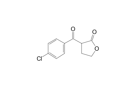 .alpha.-p-Chlorobenzoyl-G-butyrolactone