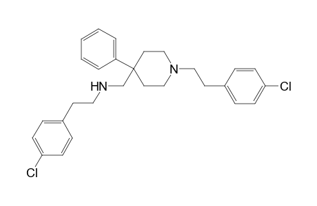 2-(4-Chlorophenyl)-N-[1-[2-(4-chlorophenyl)-ethyl]-4-phenylpiperidin-4-yl-methyl]-ethanamine