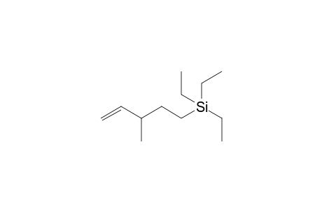 triethyl(3-methylpent-4-enyl)silane