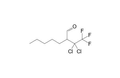 2-(1,1-Dichloro-2,2,2-trifluoroethyl)heptanal