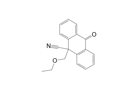 9-Anthracenecarbonitrile, 9-(ethoxymethyl)-9,10-dihydro-10-oxo-