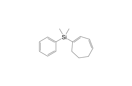 1-cyclohepta-1,3-dienyl-dimethyl-phenylsilane