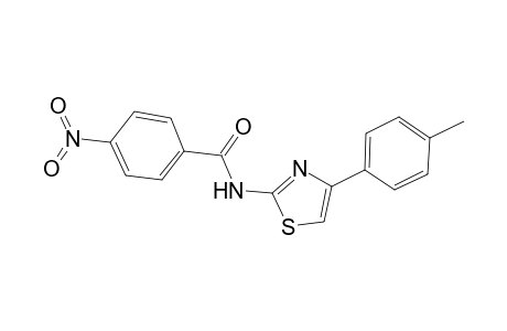 N-[4-(4-Methylphenyl)-1,3-thiazol-2-yl]-4-nitrobenzamide