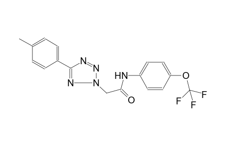 2-(5-p-Tolyl-tetrazol-2-yl)-N-(4-trifluoromethoxy-phenyl)-acetamide