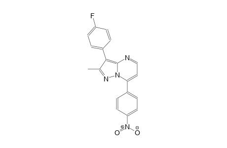 3-(4-fluorophenyl)-2-methyl-7-(4-nitrophenyl)pyrazolo[1,5-a]pyrimidine