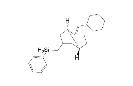 (1E,2R*,6R*)-1-(Cyclohexylmethylene)-4-[(phenylsilyl)methyl]bicyclo[3.3.0]octane