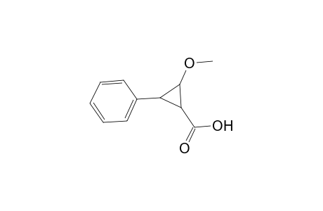 2-Methoxy-3-phenylcyclopropanecarboxylic acid