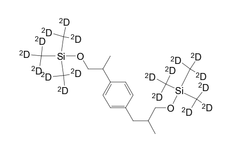 1-(1-Methyl-2-tris(trideuteromethyl)silyloxyethyl)-4-(2-methyl-3-tris(trideuteromethyl)silyloxy-propyl)benzene