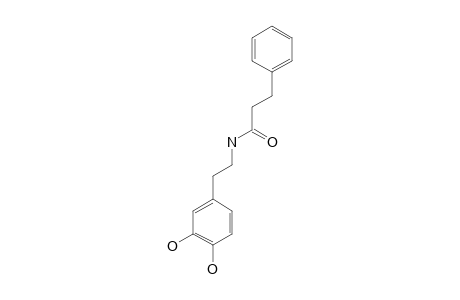 N-(3,4-DIHYDROXYPHENETHYL)-3-PHENYLPROPANAMIDE