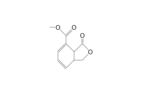 cis-9-Oxo-8-oxa-bicyclo(4.3.0)nona-2,4-diene-2-carboxylic acid, methyl ester