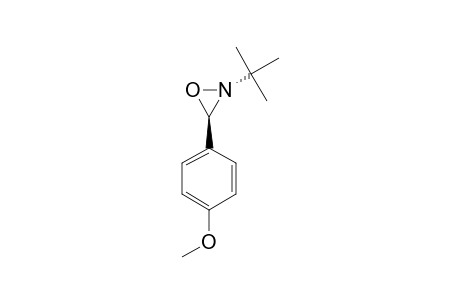 E-2-TERT.-BUTYL-3-(4-METHOXYPHENYL)-OXAZIRIDIN