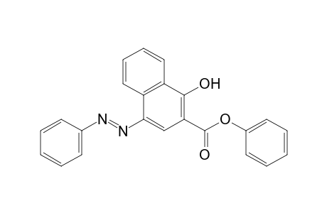 1-hydroxy-4-(phenylazo)-2-naphthoic acid, phenyl ester