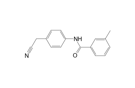 Benzamide, N-(4-cyanomethylphenyl)-3-methyl-