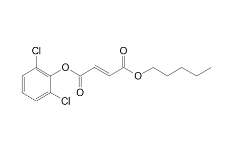 Fumaric acid, 2,6-dichlorophenyl pentyl ester