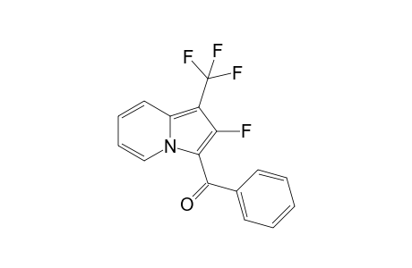 [2-fluoranyl-1-(trifluoromethyl)indolizin-3-yl]-phenyl-methanone