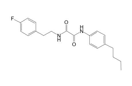 Oxamide, N-(4-butylphenyl)-N'-[2-(4-fluorophenyl)ethyl]-