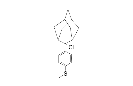 2-CHLORO-2-(4'-METHYLTHIOPHENYL)-ADAMANTANE