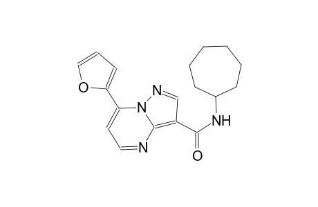 N-cycloheptyl-7-(2-furyl)pyrazolo[1,5-a]pyrimidine-3-carboxamide
