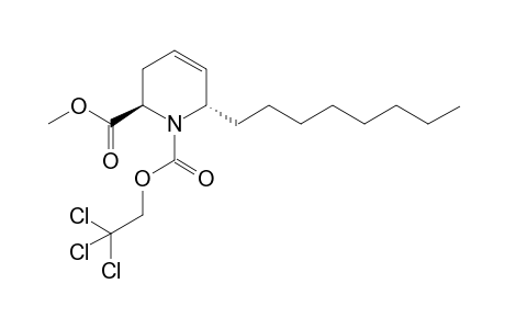 (trans/cis)-6-Octyl-3,6-dihydro-2H-pyridine-1,2-dicarboxylic acid 2-methyl ester 1-(2,2,2-trichloroethyl) ester
