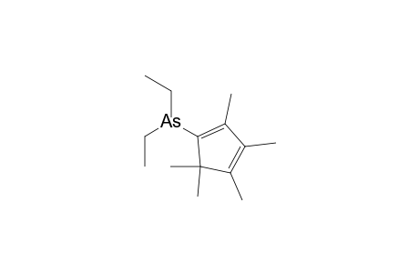 Diethyl(pentamethylcyclopentadienyl)arsan