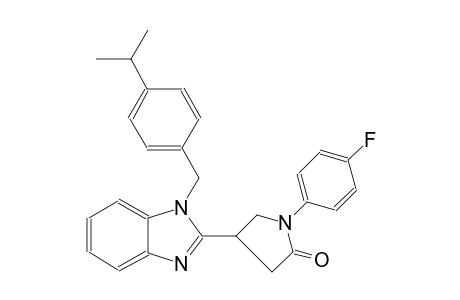 2-pyrrolidinone, 1-(4-fluorophenyl)-4-[1-[[4-(1-methylethyl)phenyl]methyl]-1H-benzimidazol-2-yl]-