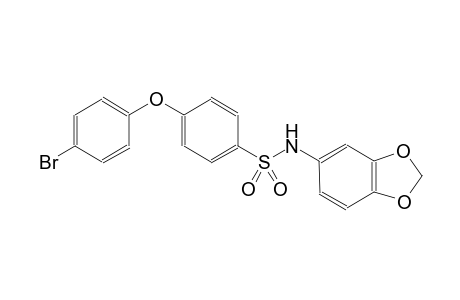 N-(1,3-benzodioxol-5-yl)-4-(4-bromophenoxy)benzenesulfonamide