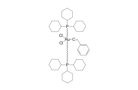 DICHLORO-BIS-(TRICYCLOHEXYLPHOSPHINE)-(2-PHENYLVINYLIDENE)-RUTHENIMU-(II)