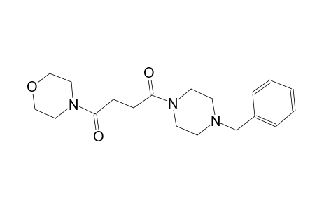 4-[4-(4-benzyl-1-piperazinyl)-4-oxobutanoyl]morpholine