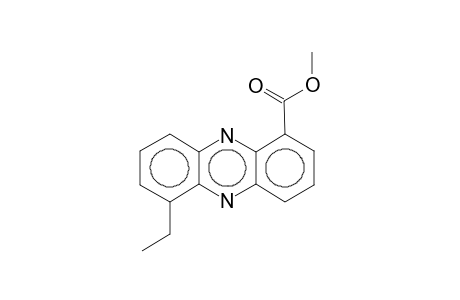 6-Ethylphenazine-1-carboxylic acid, methyl ester