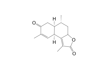 (5R,7S,9R,10S)-2-Oxocadinan-3,6(11)-dien-12,7-olide