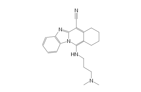 11-{[3-(dimethylamino)propyl]amino}-7,8,9,10-tetrahydrobenzimidazo[1,2-b]isoquinoline-6-carbonitrile