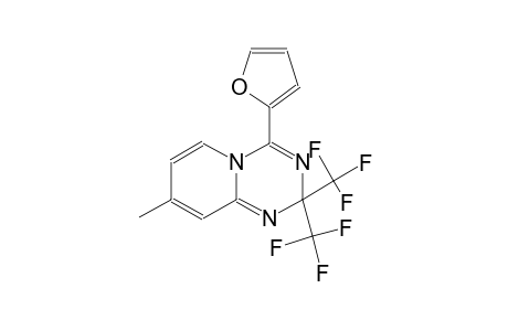 4-Furan-2-yl-8-methyl-2,2-bis-trifluoromethyl-2H-pyrido[1,2-a][1,3,5]triazine