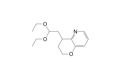 2H-Pyrano[3,2-b]pyridine, 4-(2,2-diethoxyethyl)-3,4-dihydro-
