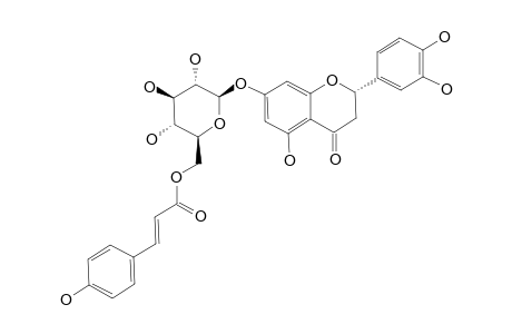 (S)-ERIODICTYOL-7-O-(6''-O-TRANS-PARA-COUMAROYL)-BETA-D-GLUCOPYRANOSIDE
