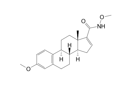 17-(N-Methoxycarbamoyl)-3-methoxyestra-1,3,5(10),16-tetraene