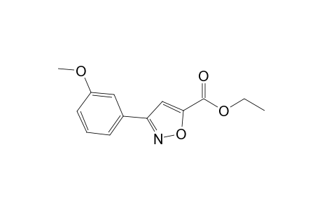 Ethyl 3-(3-Methoxyphenyl)isoxazole-5-carboxylate