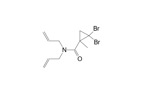 N,N-diallyl-2,2-dibromo-1-methylcyclopropanecarboxamide