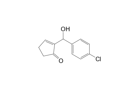 2-[(4-chlorophenyl)-hydroxy-methyl]cyclopent-2-en-1-one