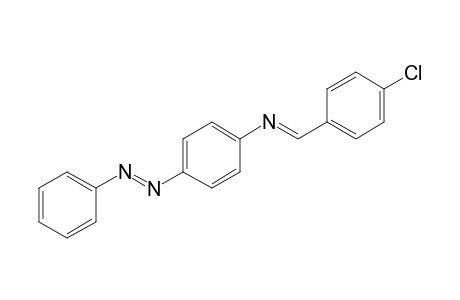 N-(4-Chlorobenzylidene)-4-(phenyldiazenyl)aniline