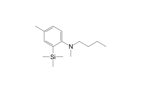 Benzenamine, N-butyl-N,4-dimethyl-2-(trimethylsilyl)-