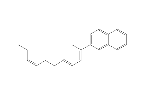 2-((4E,8Z)undeca-2,4,8-trien-2-yl)naphthalene