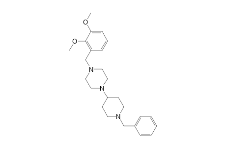 1-(1-benzyl-4-piperidyl)-4-o-veratryl-piperazine